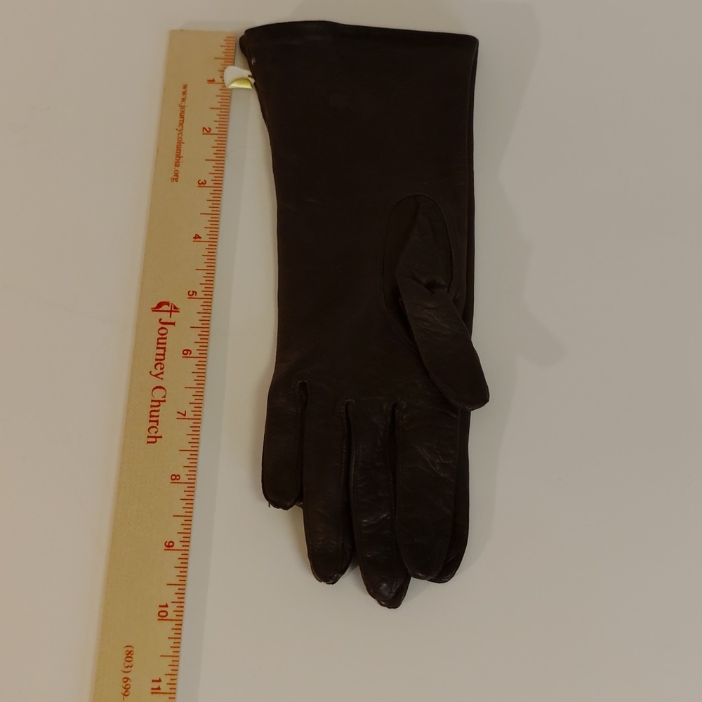 2 Pairs**Elegant Brown and Black Women's Gloves - Picture 11 of 11